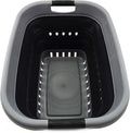 SAMMART 37L Collapsible Plastic Laundry Basket by SAMMART