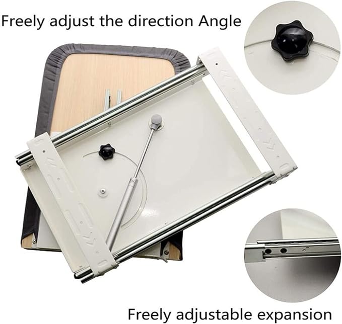 Ironing Board Foldable 180° Rotated Ironing Board Closet Pull-Out Stow Away in - Image 6