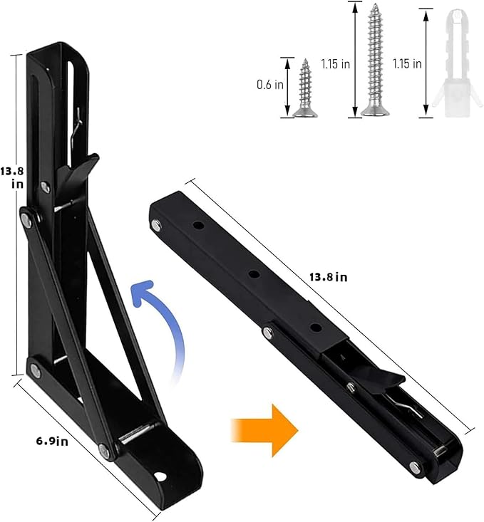 Folding Shelf Brackets - Image 2
