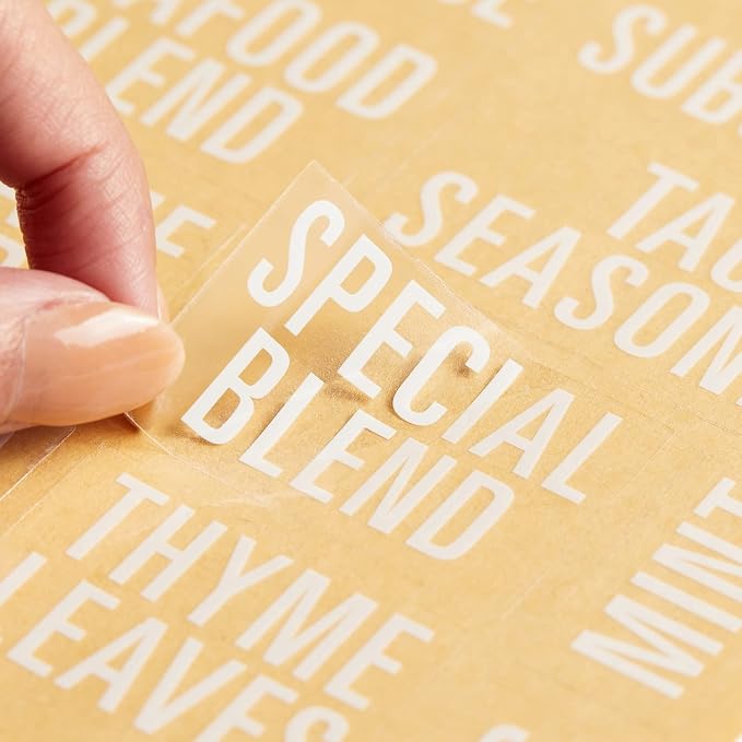 Talented Kitchen Spice Labels Stickers - Image 9