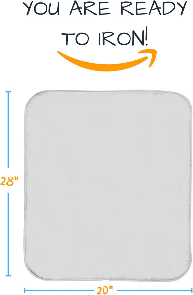 SAVUK Portable Ironing Mat Standard Size Silicone Coated Extra Heavy Duty Thick - Image 5