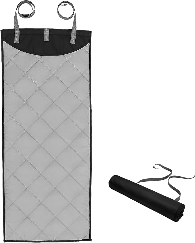 Over-The-Door Steamer Pad, Portable Vertical Ironing & Pressing Board, by Unknown