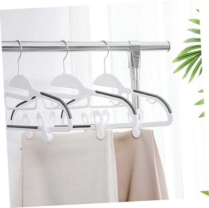 IMIKEYA 20pcs Clothes Hanger Clips Plastic Clips Multi-use Laundry Organizer - Image 3