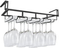 Adjustable Under Cabinet Stemware Holder by NAISQAQ