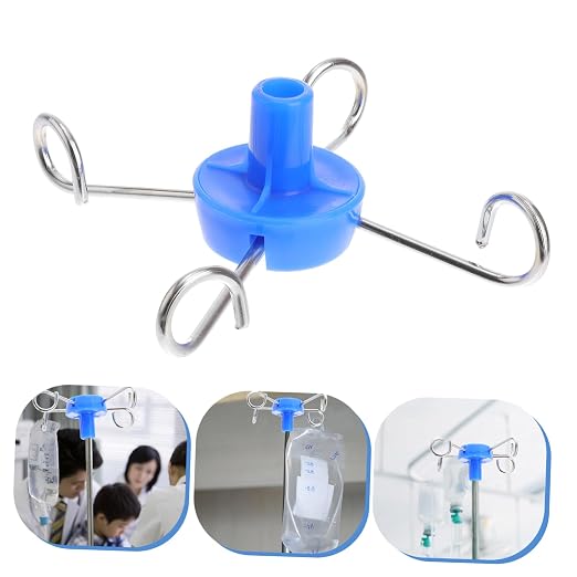 Gatuida 3pcs Stainless Steel Infusion Stand Hook Hanging Hook - Image 9