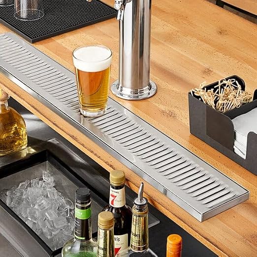 24-Inch Drip Tray for Bar Taps and Beverage Dispensers - Image 2