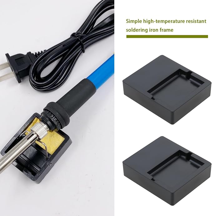 2pcs Electric Soldering Iron Stand Holders Soldering Iron Base High Temperature - Image 3