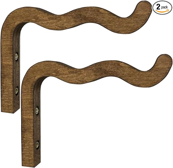 Wooden Wall Planters, Hanging Plant Hooks by Unknown