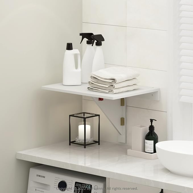 Furinno Hermite Wall Mounting Folding Table - Image 2