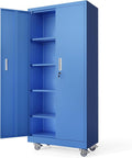 VINGLI Rolling Metal Storage Cabinet by VINGLI