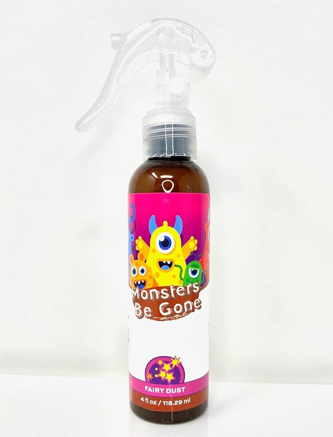 Monsters Be Gone Body and Linen Spray Odor Neutralizer Natural Non-Toxic Child by PunkinButt