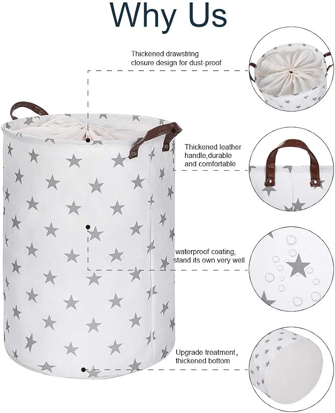 Large Laundry Hampers, Removable Laundry Basket, foldable fabric laundry basket - Image 5