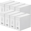 8 Pack Bed Sheet Closet Organizers and Storage, Sturdy Foldable Storage by StorageTastic