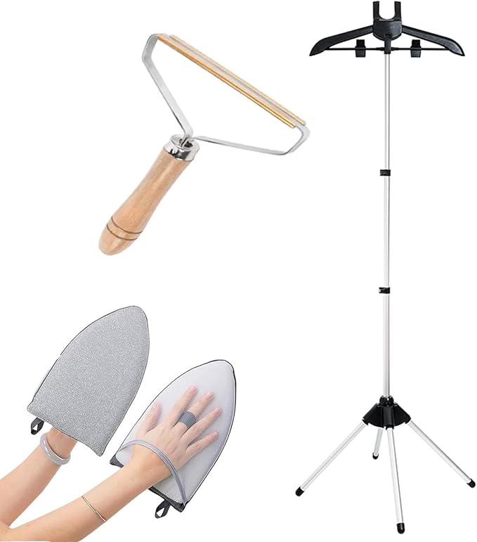 Handheld garment steamer rack, Garment hanger by HomeToDou