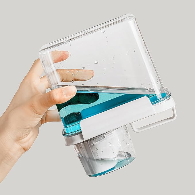 Laundry Detergent Dispenser 1100ml Laundry Detergent Bottle PVC Laundries - Image 7