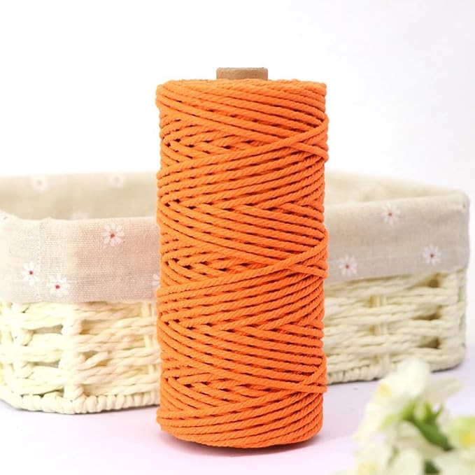 2/3/4mm Twine Cotton Colored Bakers Twine 109Yard Macrame Cord by Unknown