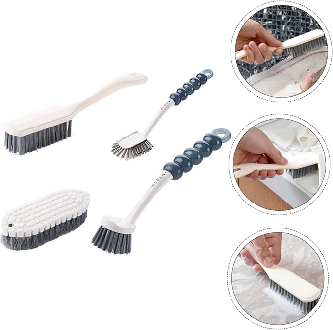 PartyKindom 4pcs Flexible Cleaning Brush Set - Image 5