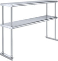 AmGood Double OverShelf Stainless Steel NSF by AmGood