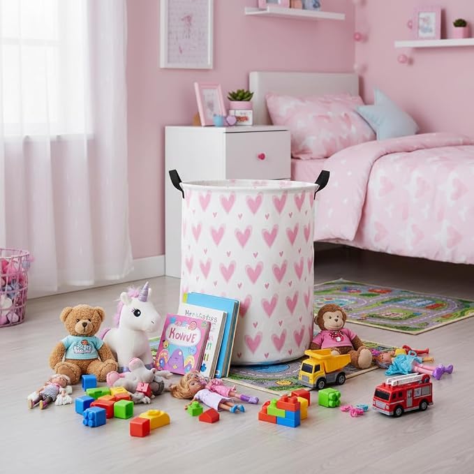 HIYAGON Baby Laundry Basket Baby Hamper - Image 3