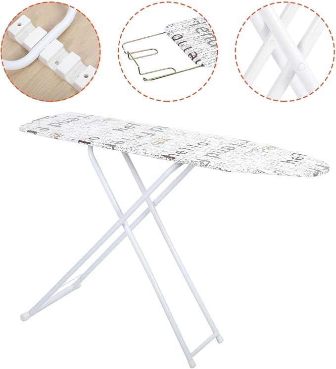 Ironing Board Full Size, Heat Resistant Cover - Image 9