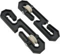 2PCS Plastic Aluminum Clothes Line Separator Spreader Pulley, S-Shaped by ZZLZX