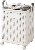 WESAPPINC Collapsible Extral Large Laundry Hamper, Plastic Laundry Basket by WESAPPINC