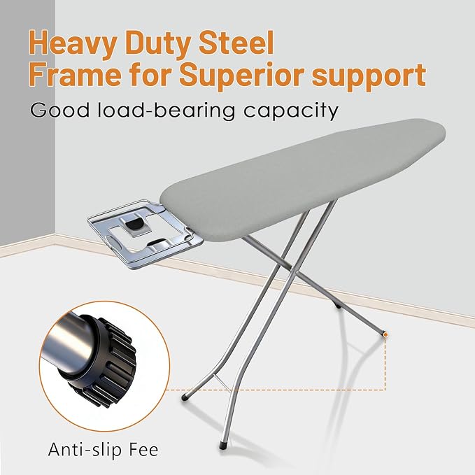 Ironing Board Full Size, 52x14 Inch Iron Board - Image 5