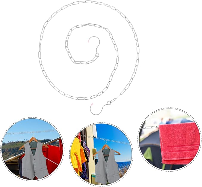 Windproof Stainless Steel Clothesline - Image 6