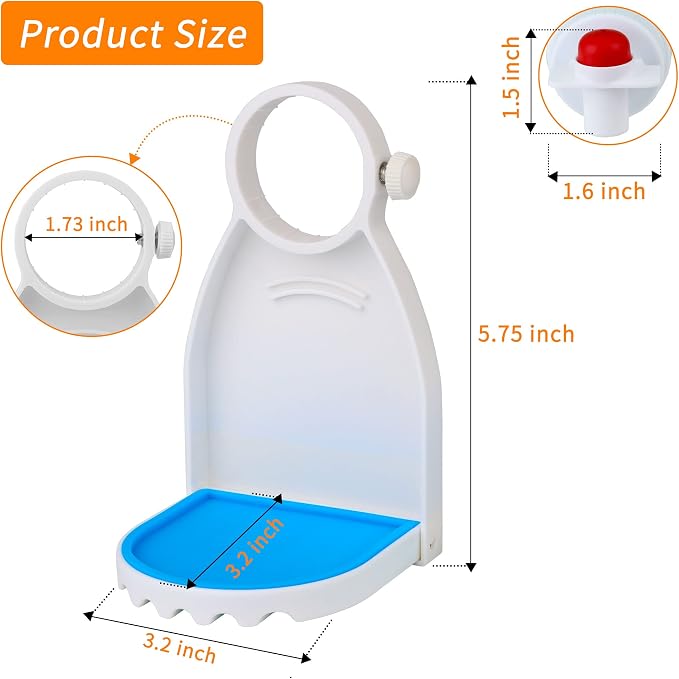 2 Pack Laundry Detergent Cup Holder Fabric Softener Drip Cup Holders Drip - Image 2