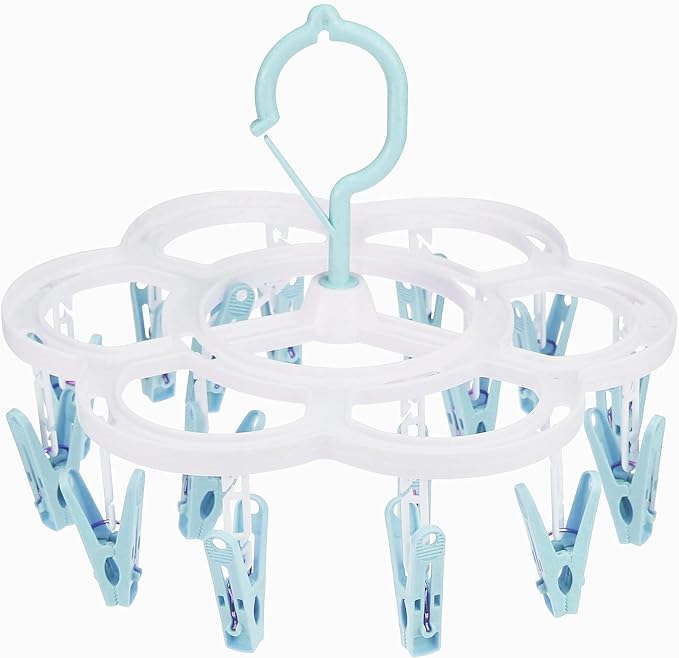 Clothespin Rack Laundry Drying Rack, Clothes Hangers by Fanghome
