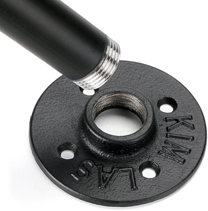 Sumnacon 2 Pcs 7.7 Inch Industrial Pipe Clothes Bar - Image 4
