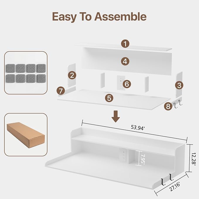 Seang 2-Tier Washer Dryer Countertop - Image 2