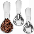 Stainless Steel Coffee Scoop Set by Quadafy