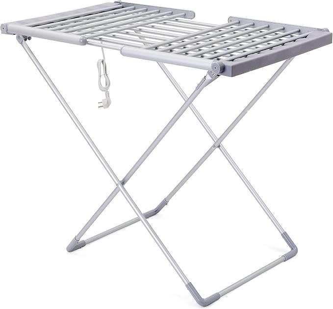 Energy-Efficient Electric Heated Clothes Dryer, Foldable Indoor Airer - Image 2