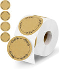 500pcs Canning Stickers Jam and Jelly Jar Labels, Gift Tags 4 Different Wreath by Unknown