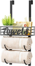 HapiRm Towel Racks for Bathroom Storage by HapiRm