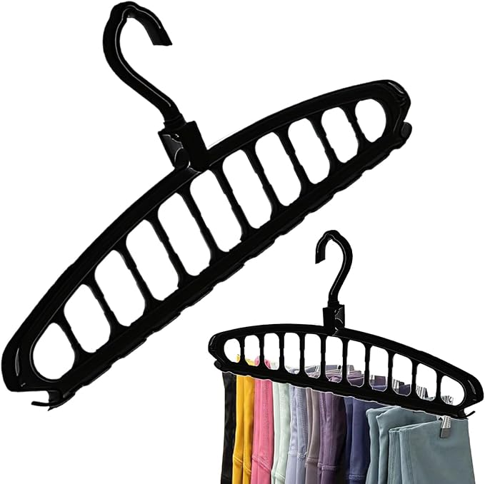 Closet Organizer Hangers – Space Saving Bar, Garment Holder | Multi-Hole - Image 9