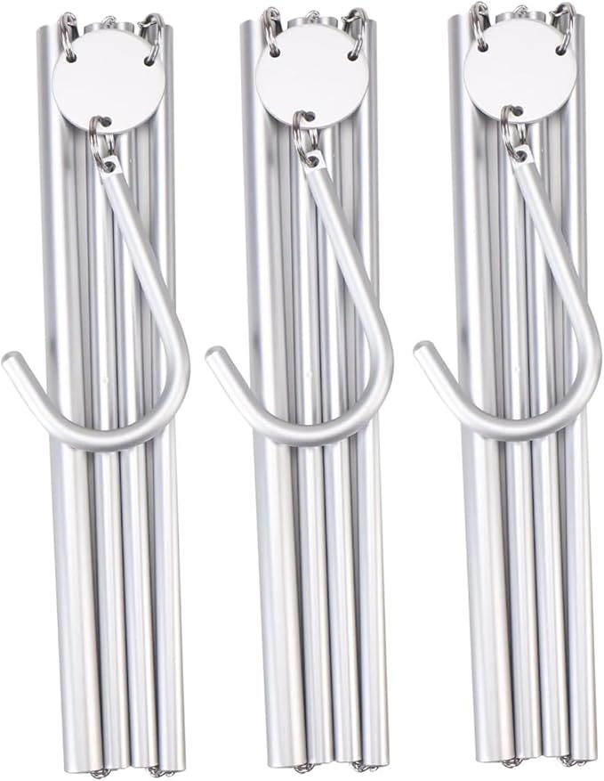3Pcs Foldable Hangers, Aluminium Travel Clothes Hangers, Space Saving Portable - Image 4