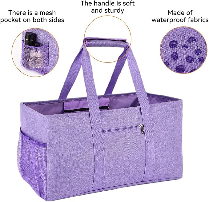 Extra Large Utility Tote Bag – Reusable Shopping Bag - Image 3