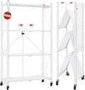 DEANIC 4 Tier Foldable Storage Shelves by ShowNow