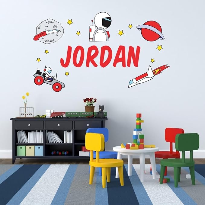 Oliver's Labels Premium Personalized Life Sized Wall Decal - Image 3
