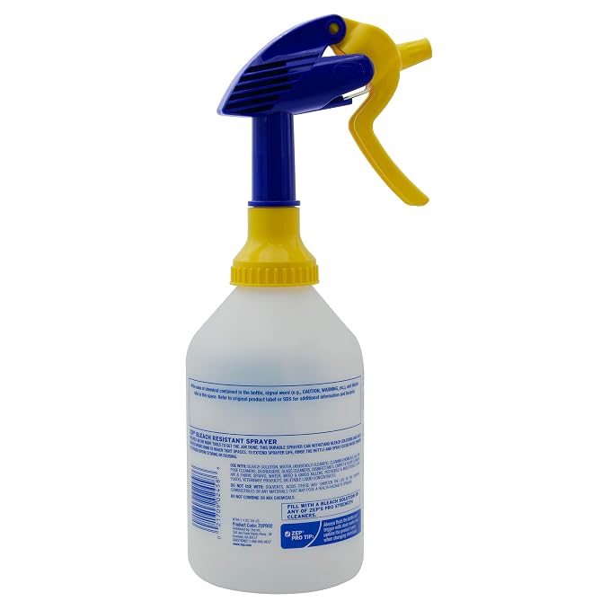 Zep Bleach Resistant Professional Sprayer Bottle - 32 oz - ZUPRO2-30 Foot - Image 3