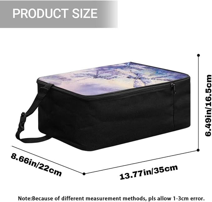 Dragonfly Portable Travel Iron Storage Bag Lightweight Carrying Case - Image 7
