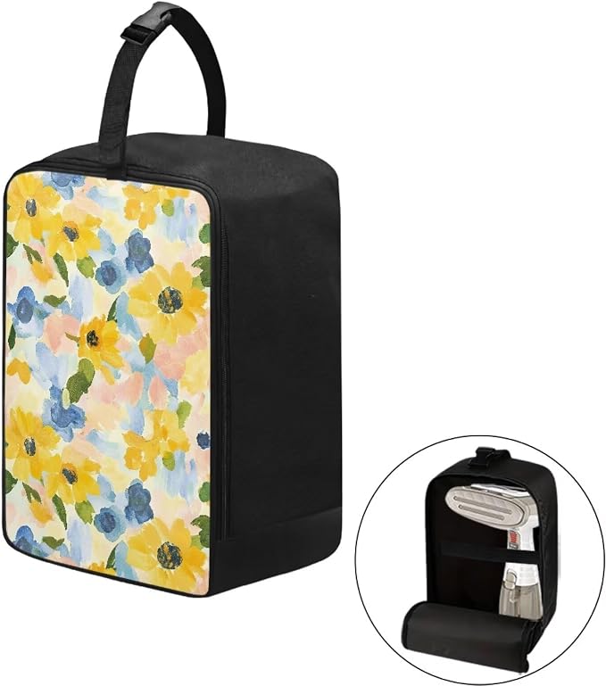 Steamer Storage Bag Floral Travel Pouch - Image 2