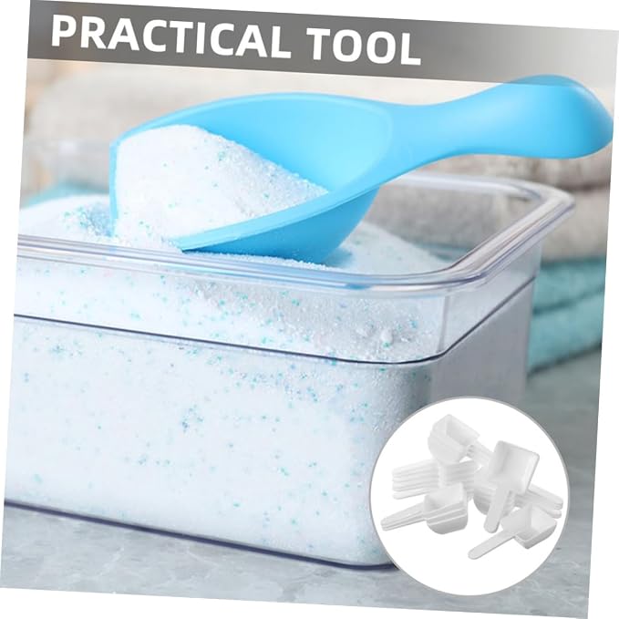 Ciieeo 30pcs Square Laundry Measuring Scoops Portable Powder Scooper Small - Image 9