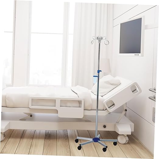 minkissy Portable Hooks for Infusion Rack Heavy Duty Vertical Infusion Stand - Image 8