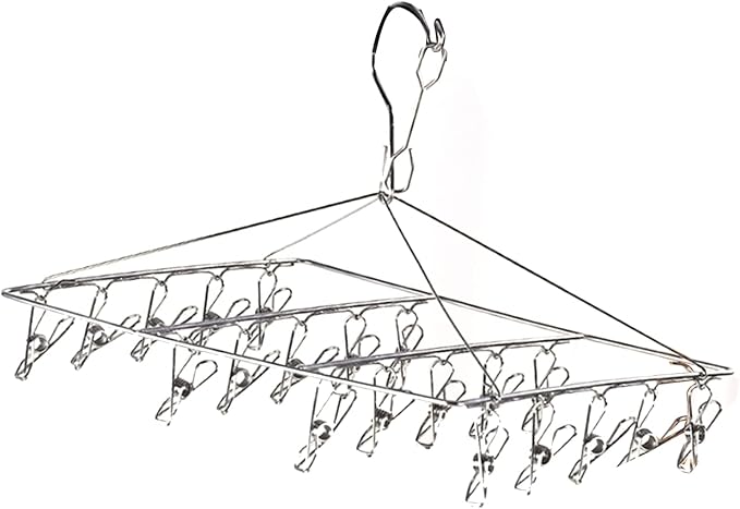 Clothes Drying Racks Clip Hangers, Clothes Drying Hanger Stainless Steel Multi - Image 7