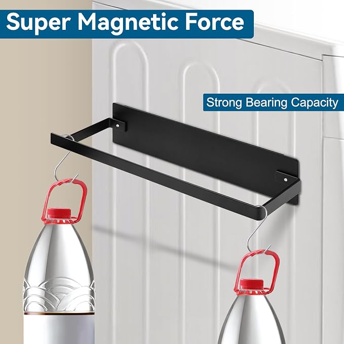 2Pack Strong Magnetic Hanger Organizer Stacker, Sunoyar Magnetic Hanger Holder - Image 6
