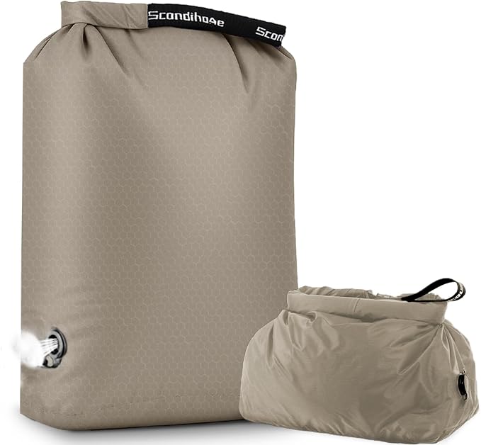 Travel Compression Laundry Bag, Pump-Free Vacuum Space Saver Bag by BBCREATFASHION