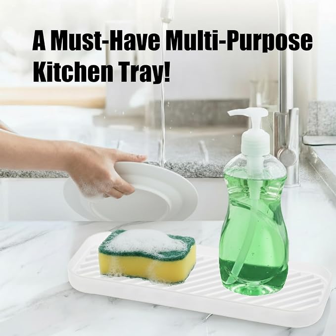 Silicone Sponge Holder for Kitchen Sink - Image 2